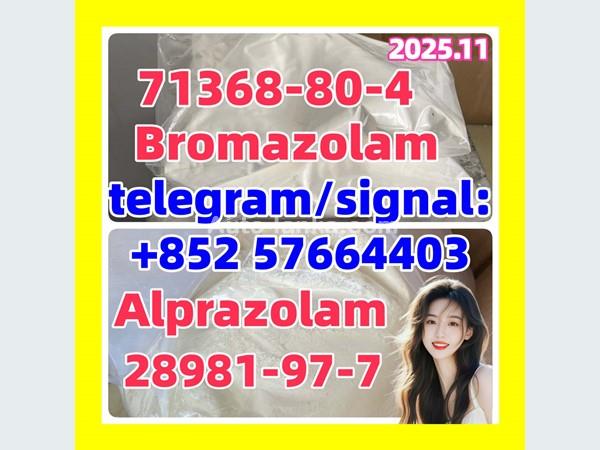 alprazolam 28981-97-7  Benzodiazepines bromazolam 71368-80-4  Etizolam 40054-69-1