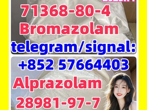 CAS 28981-97-7 Alprazolam  CAS:71368-80-4,Purity 99% decloethazole/Bromazolam