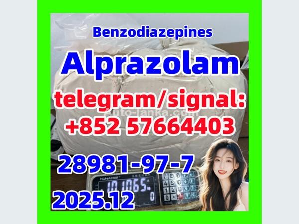 Alprazolam CAS 28981–97–7 powder top quality