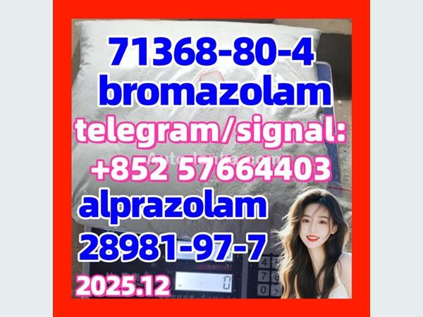 alprazolam 28981-97-7  bromazolam 71368-80-4 Benzodiazepines Etizolam 40054-69-1