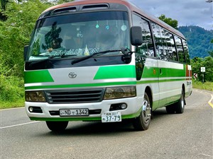 Bola Rosa coaster bus for hire