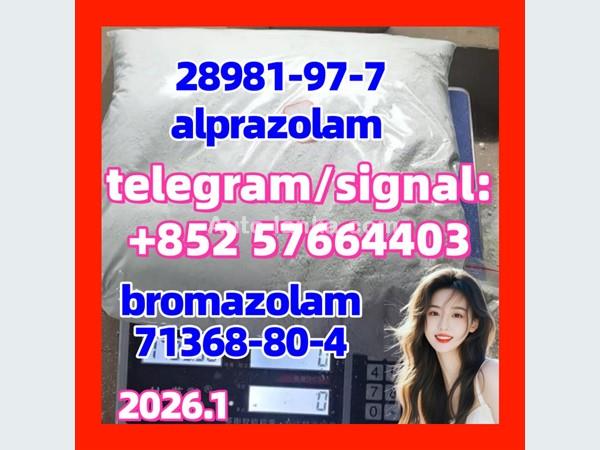 Alprazolam | 28981-97-7 High quality cas.71368-80-4 Brozolam