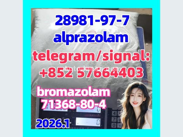High quality cas.71368-80-4 Brozolam Alprazolam | 28981-97-7