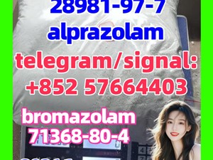 alprazolam 28981-97-7  bromazolam 71368-80-4 Benzodiazepines  Etizolam 40054-69-1