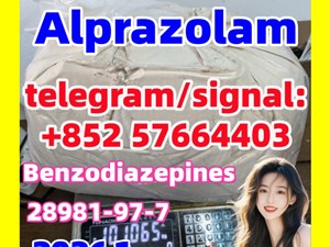 Pharmaceutical White Pure Alprazolam Powder CAS 28981-97-7