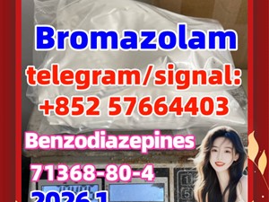 CAS:71368-80-4 Bromazolam Benzodiazepines Etizolam