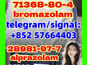 Brom azolam 71368-80-4 Factory Supply Alprazolam CAS 28981–97–7 powder top quality
