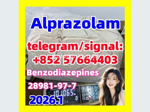 Factory Sales CAS 71368-80-4 Bromazolam CAS 28981 -97-7 Alprazolam