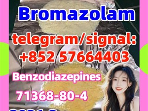 Cas 71368-80-4 Bromazolam 99.8% white powder